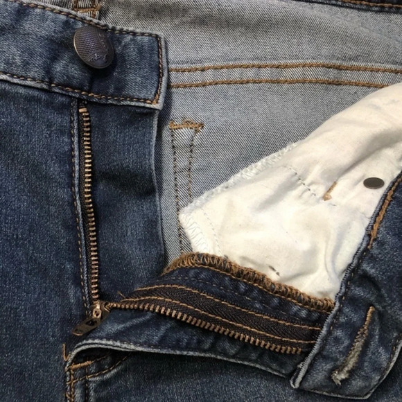 Free People Women’s Busted Knee distressed skinny jeans Size US Waist 28 - Picture 9 of 16